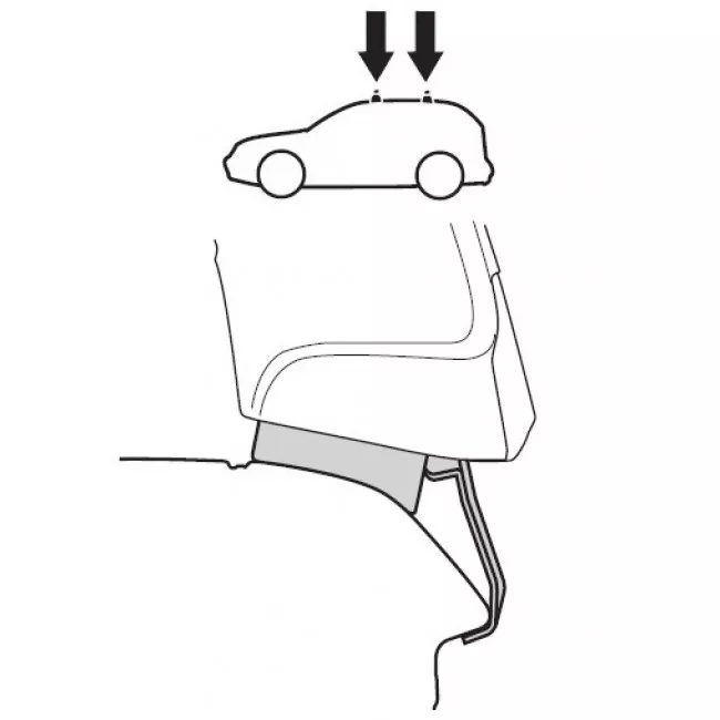 Монтажный комплект Thule для Hyundai Tucson (1361)