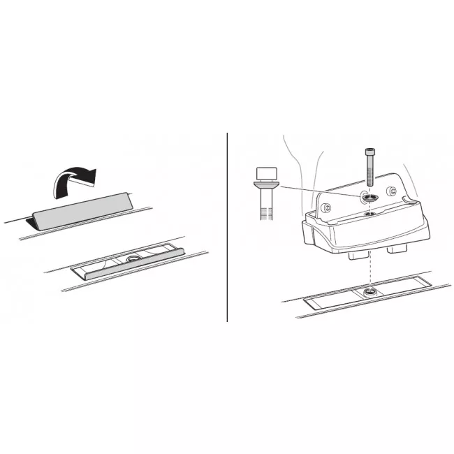 Монтажний комплект Thule для Mercedes-Benz E-Class (sedan)(W211) ( 3026)
