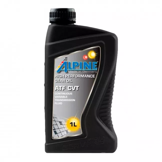 Трансмиссионное масло Alpine ATF CVT для бесступенчатых коробок передач 1л (1615-1/24852)
