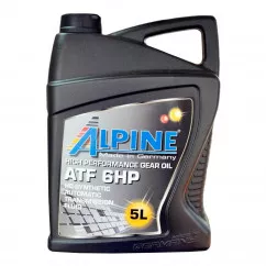 Трансмиссионное масло Alpine ATF 6HP 5л