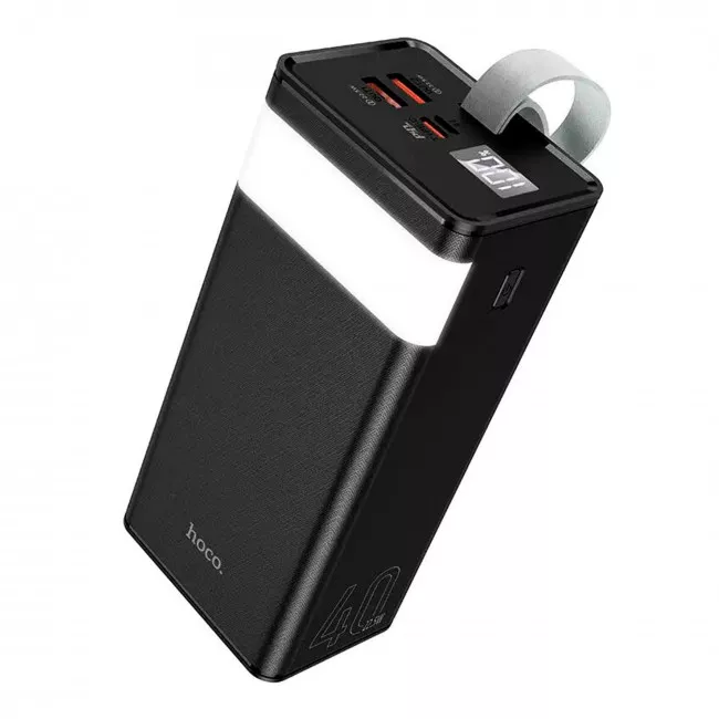 Зовнішній акумулятор Hoco J86 Powermaster 22.5W 40000mAh Black (759214)