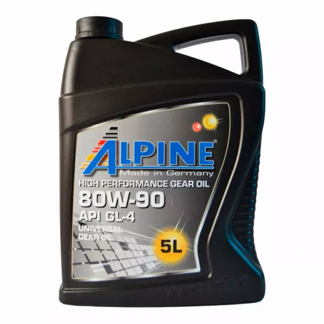 Масло трансмиссионное Alpine Gear Oil 80W-90 TS GL-4 5л (0685-5) (24856)