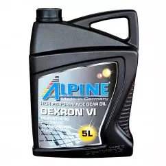 Трансмиссионное масло Alpine ATF Dexron VI 5л