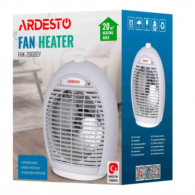 Тепловентилятор Ardesto FHK-2000GY