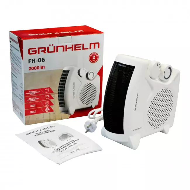 Тепловентилятор Grunhelm FH-06