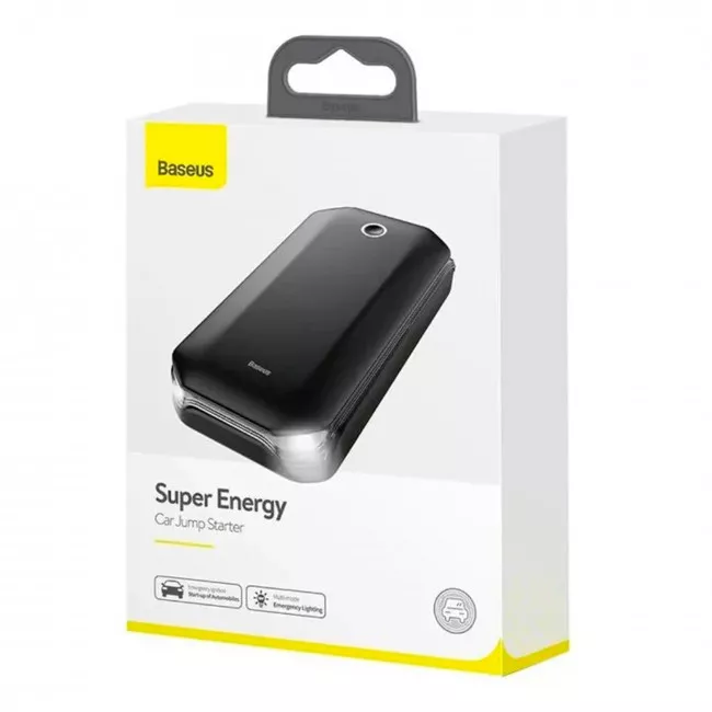 Пускозарядний пристрій Baseus Super Energy Car Jump Starter 8000mAh Black (CRJS01-01)
