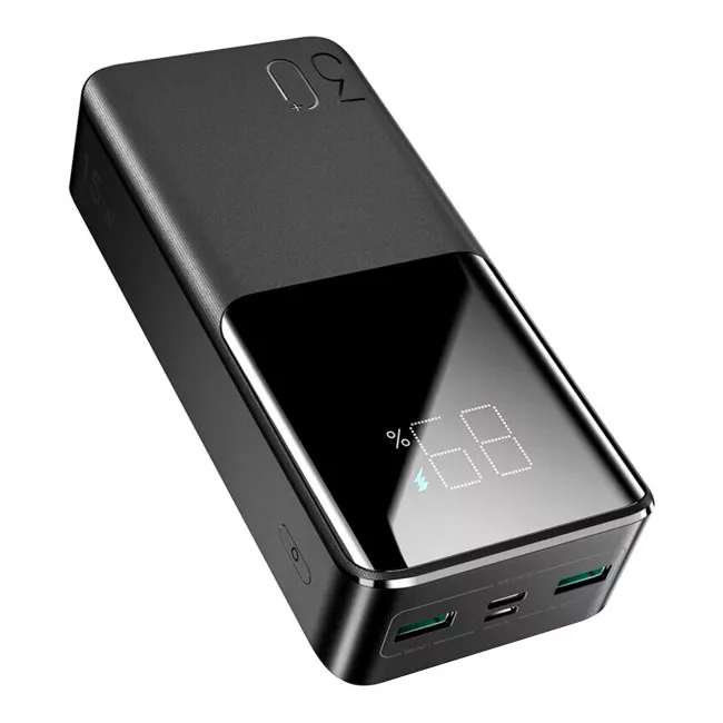 Внешний аккумулятор Joyroom Power Bank 15W 30000mAh Black (JR-T015)
