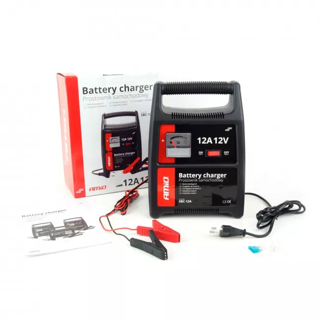 Зарядное устройство AMiO SBC-12A 12A 12V (02089)