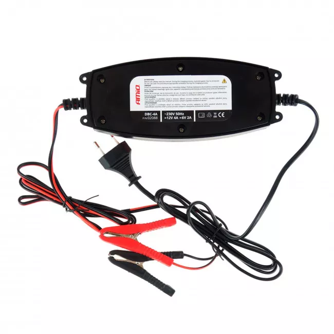 Зарядное устройство AMiO DBC-4A 2A/4A 6V/12V (02088)