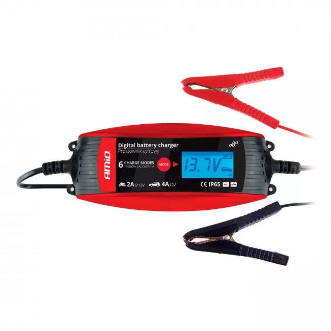 Зарядное устройство AMiO DBC-4A 2A/4A 6V/12V (02088)