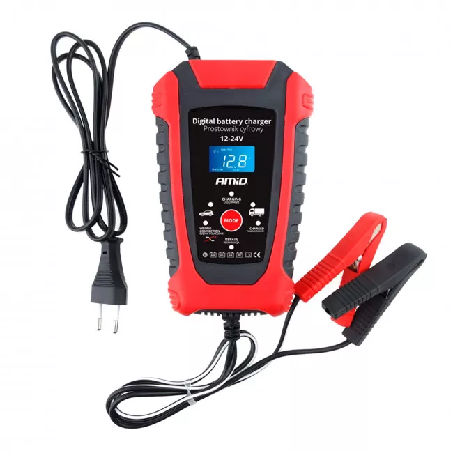 Зарядний пристрій AMiO DBC-03 3A/6A 12V/24V (02379) Зарядний пристрій AMiO DBC-03 3A/6A 12V/24V (02379)