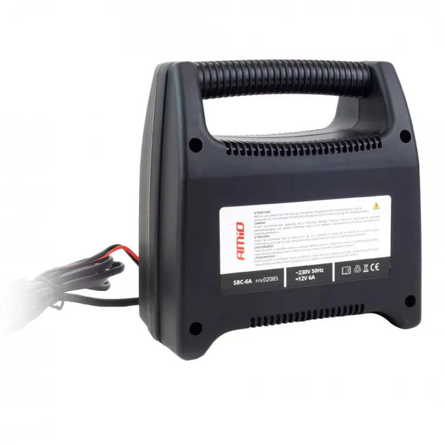Зарядное устройство AMiO SBC-6A 6A 12V (02085)