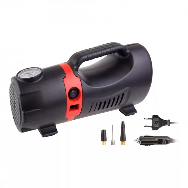 Компрессор автомобильный AMiO 12V/230V (02383)