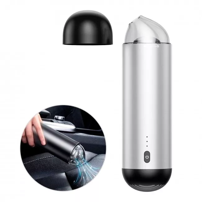 Автомобільний пилосос Baseus Capsule Cordless Vacuum Cleaner Silver (717734)