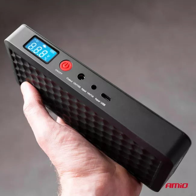 Пусковое устройство AMiO SJ02 Powerbank 12V 800A (02524)