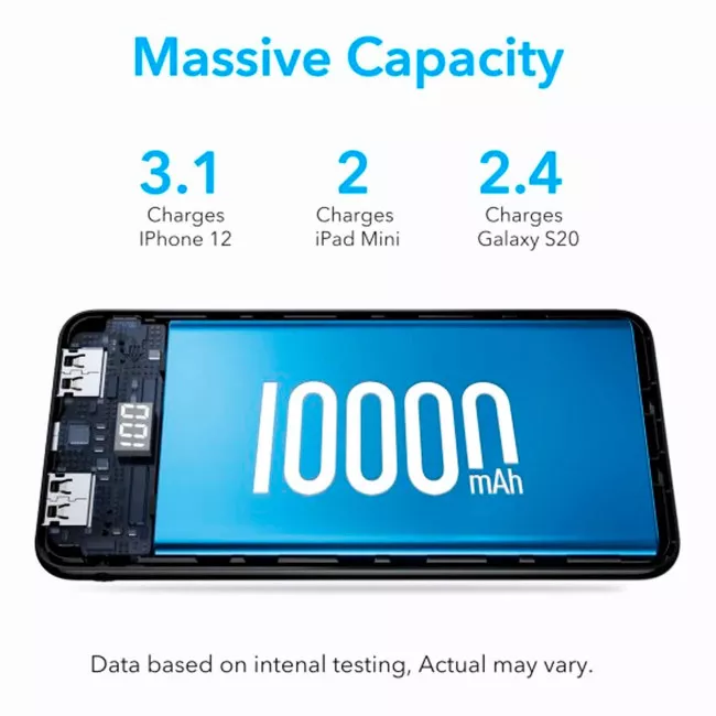Внешний аккумулятор Veger L20S PD20W 20000mAh Black