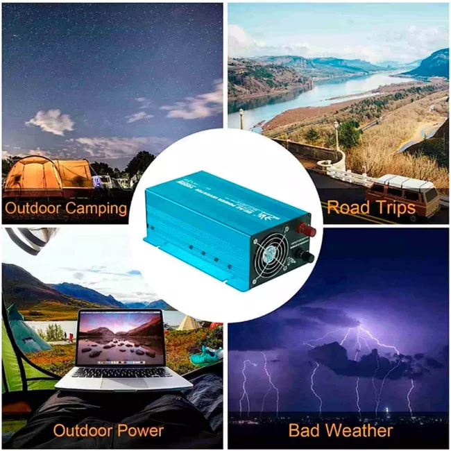 Автомобільний інвертор Solarvertech NP1000-1000W Pure sine