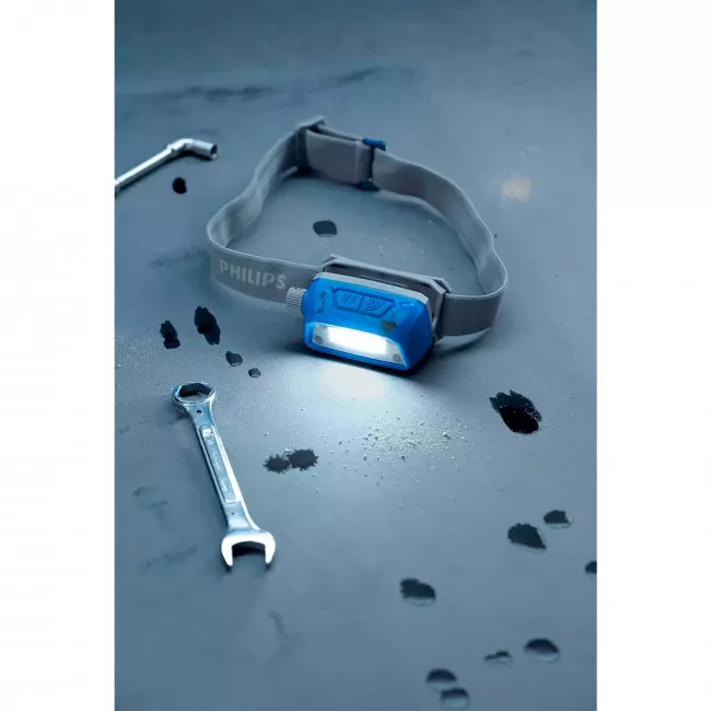 Фонарь налобный Philips HL22M с датчиком движения (LPL74X1)