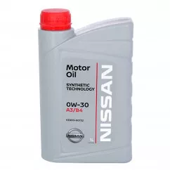 Моторное масло Nissan 0W-30 1л