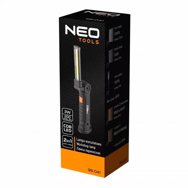 Ліхтар інспекційний Neo Tools LED COB (99-041)