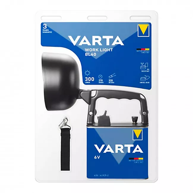 Фонарь инспекционный Varta Work Flex BL40 (18660101421)