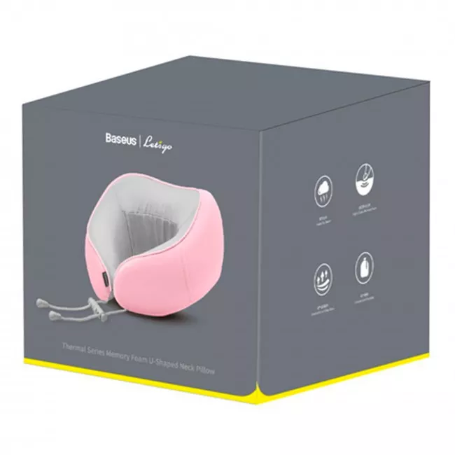 Подушка Baseus Thermal Series Memory Foam Pink (669635)