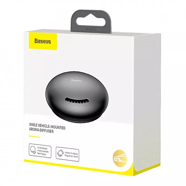 Ароматизатор Baseus Smile Black (SUXUN-WX01)