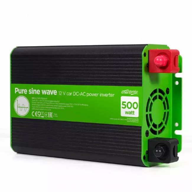 Автомобильный инвертор EnerGenie 500W EG-PWC-PS500-01