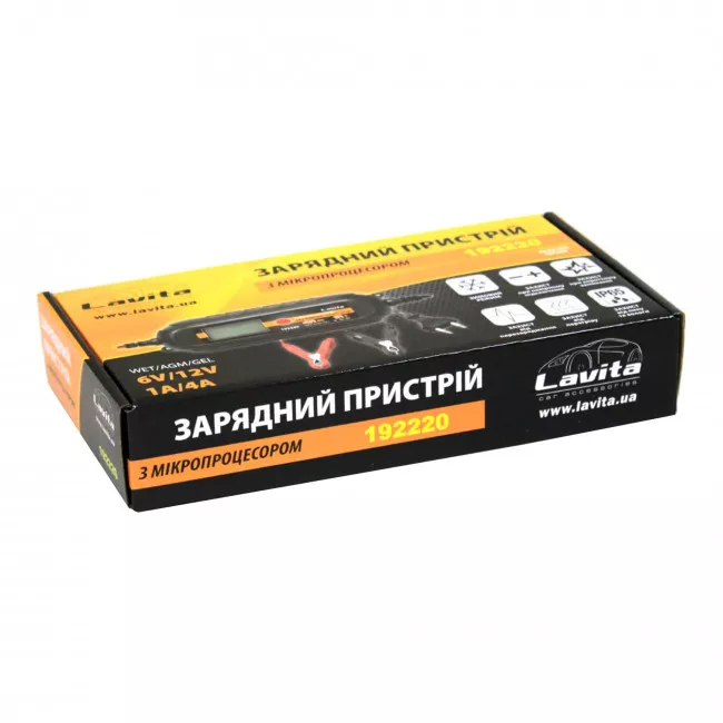 Зарядное устройство LAVITA 6-12V 4А (LA 192220)
