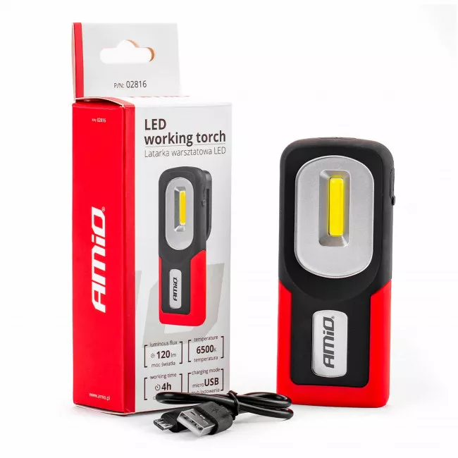 Фонарь инспекционный AMiO WT06 (02816)
