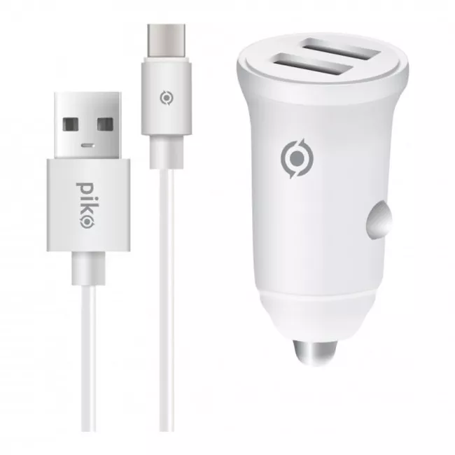 Автомобильное зарядное устройство Piko 2USB3,1A (CC-312) (538803)