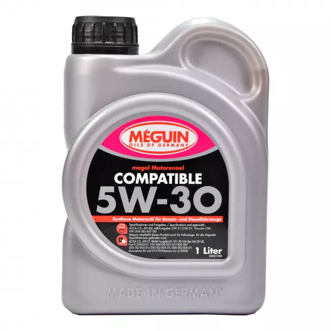 Моторное масло Meguin Compatible 5W-30 1л (6561)