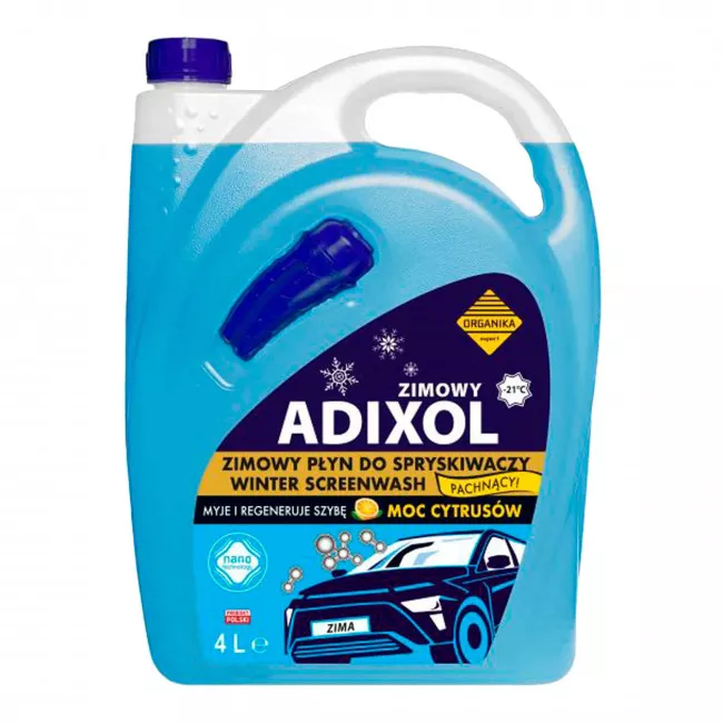 Омивач скла Adixol Organika -21°C 4л (007953)