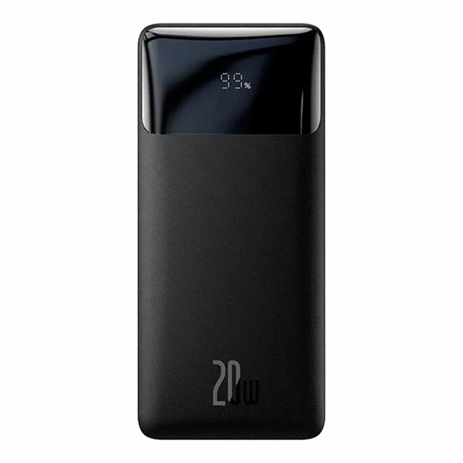 Универсальная мобильная батарея Baseus Bipow 20000mAh 20W Black (PPDML-M01)