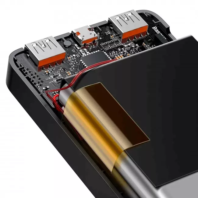 Универсальная мобильная батарея Baseus Bipow 20000mAh 20W Black (PPDML-M01)