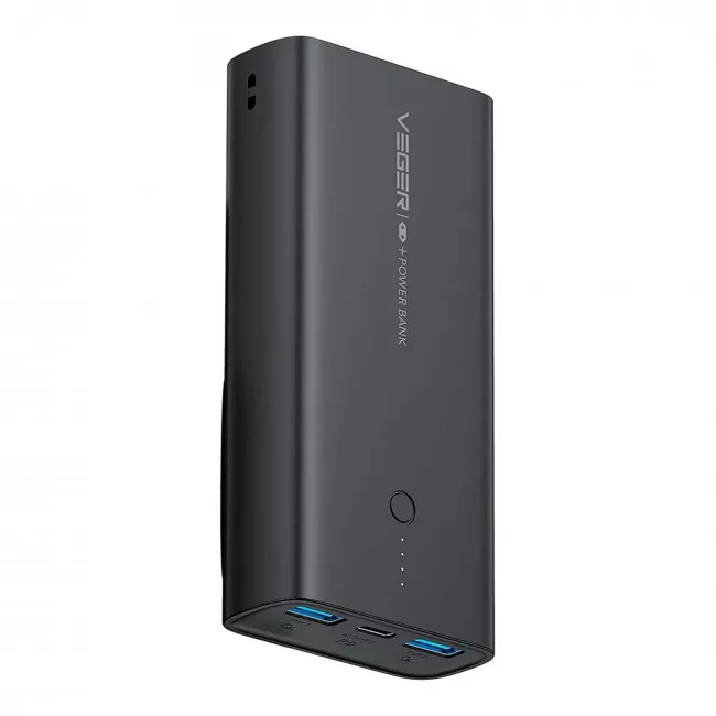 Внешний аккумулятор Veger Built-in EU Plug Power Bank PD 20W 10000mAh (W1146)