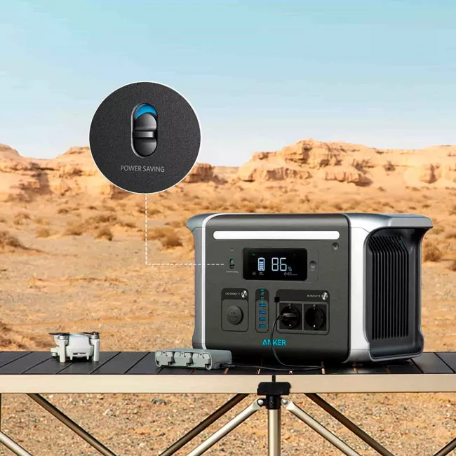 Зарядная станция Anker PowerHouse 757 1229Wh 1500W (A1770311)