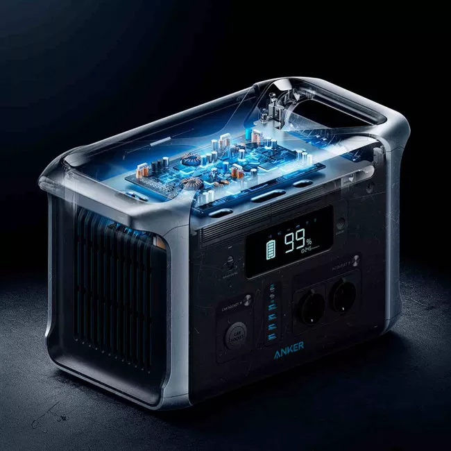 Зарядная станция Anker PowerHouse 757 1229Wh 1500W (A1770311)