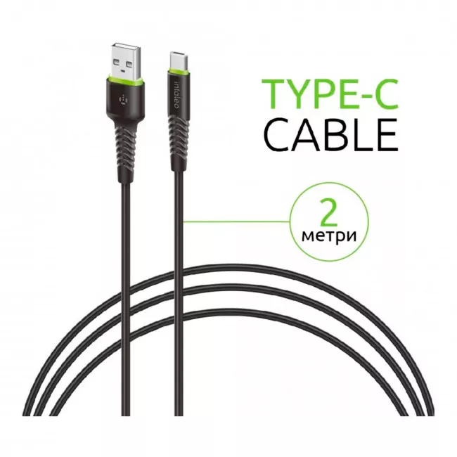 Кабель синхронізації Intaleo Type-C (CBFLEXT2)