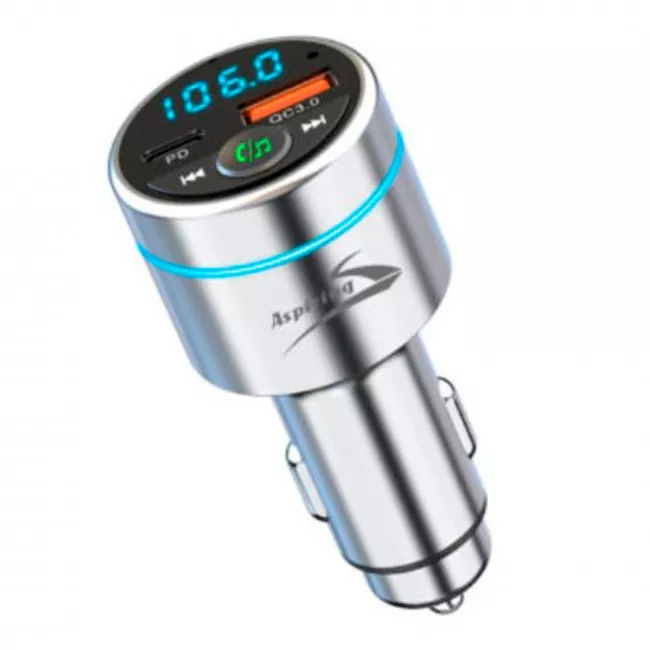 FM-Трансмиттер Aspiring Wave 5 PD 20W Metal case (WV654712)