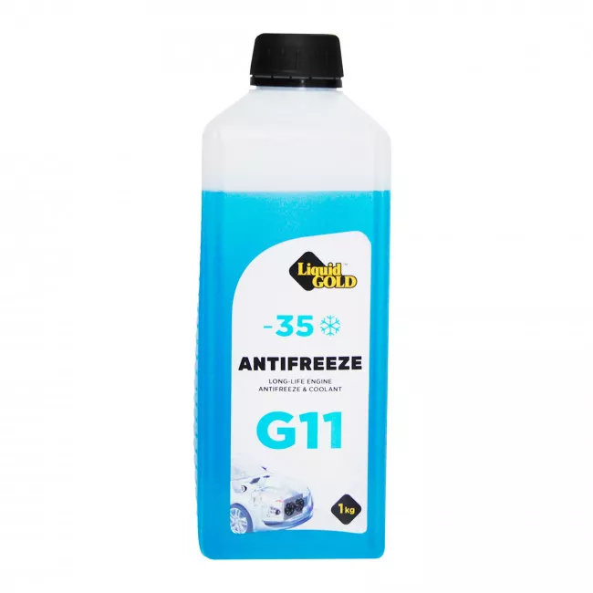 Антифриз Liquid Gold G11 -35°C синий 1л (300498)