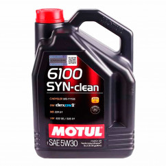 Масло моторное MOTUL 6100 Syn-clean SAE 5W-30 5л (814251)