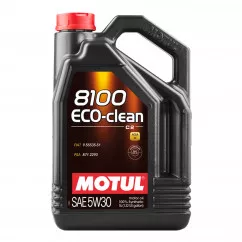 Масло моторное MOTUL 8100 Eco-clean SAE 5W-30 5л (841551)