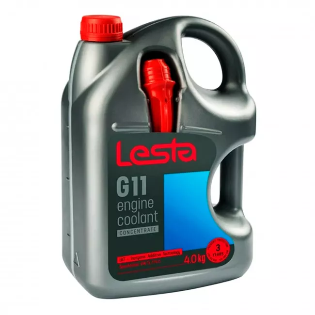 Антифриз Lesta G11 -37°C синій 4л (393816)