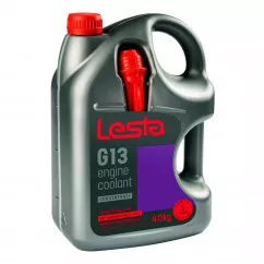 Антифриз Lesta G13 -37°C фиолетовый 4л