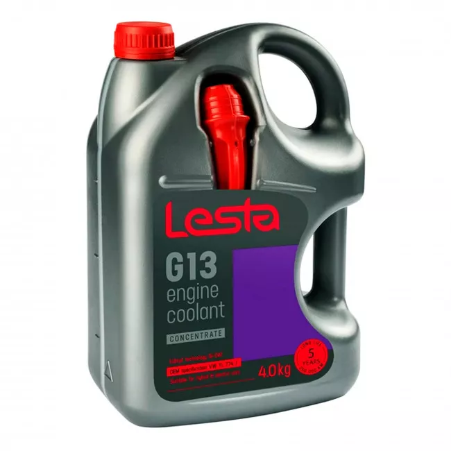 Антифриз Lesta G13 -37°C фиолетовый 4л (393458) Антифриз Lesta G13 -37°C фиолетовый 4л (393458)
