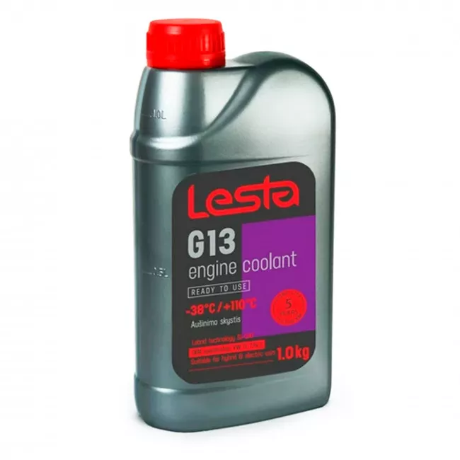 Антифриз Lesta G13 -38°C фиолетовый 1л (391034)