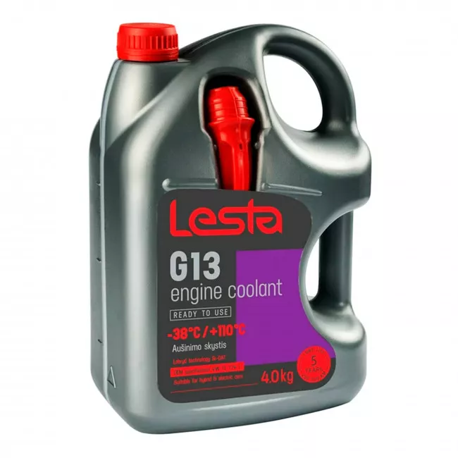Антифриз Lesta G13 -38°C фіолетовий 4л (391027)