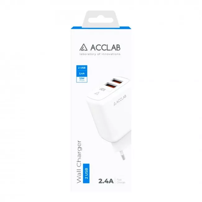 Сетевое зарядное устройство AccLab (AL-TC224)