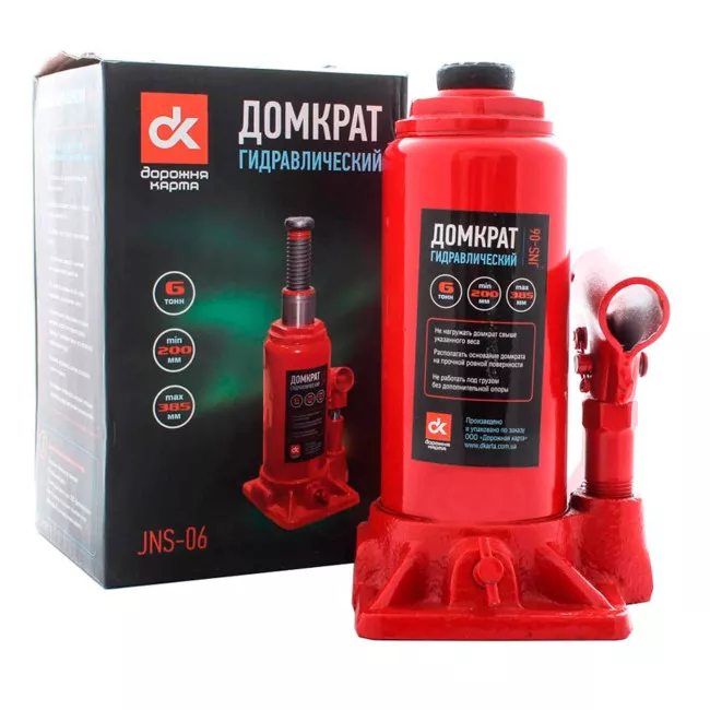Домкрат гидравлический Дорожная карта 6т (JNS-06)